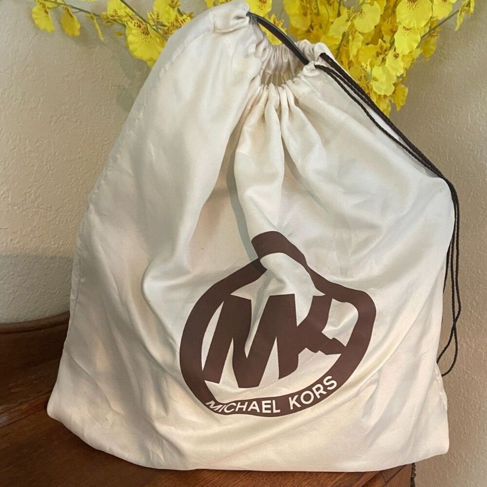 MICHAEL KORS JET SET Travel LARGE SHOULDER TOTE BAG Merlot Burgundy GOLD - Picture 12 of 15